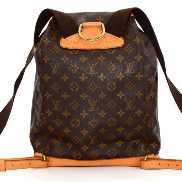 ?EXTRA LARGE? Authentic Louis Vuitton Monogram Montsouris GM Backpack Bag LV main image 14